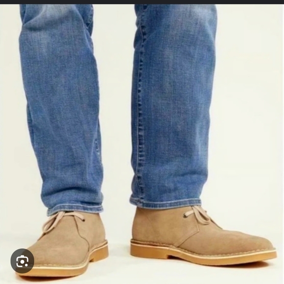 Alpine Design Other - Alpine Design Ortholite Taupe Suede Ankle Chukka Loafer Boots Size 9.5